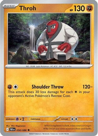 Throh 050/086 - Reverse Holofoil Black Bolt