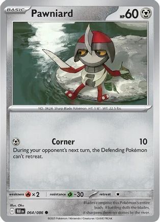 Pawniard 064/086 - Reverse Holofoil Black Bolt