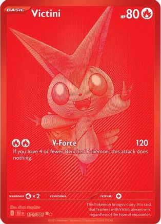 Victini 171/086  - Holofoil SV Black Bolt