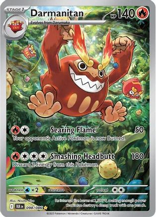Darmanitan 098/086 - Holofoil Black Bolt
