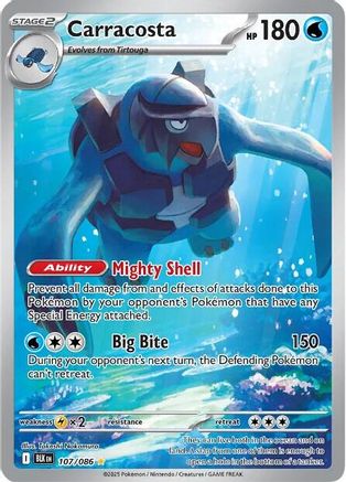 Carracosta 107/086 - Holofoil Black Bolt