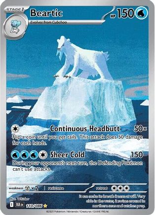 Beartic 110/086 - Holofoil Black Bolt