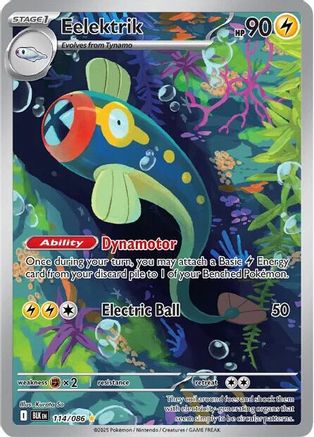 Eelektrik 114/086 - Holofoil Black Bolt