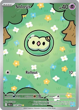 Solosis 118/086  - Holofoil SV Black Bolt