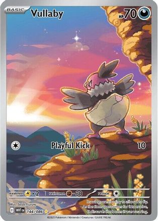 Vullaby 144/086 - Holofoil White Flare