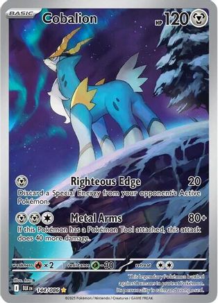 Cobalion 144/086 - Holofoil Black Bolt