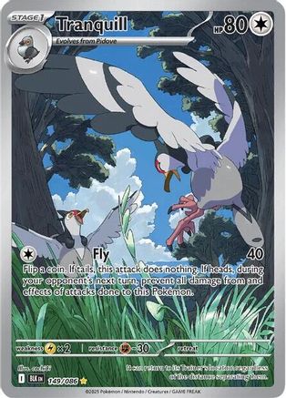 Tranquill 149/086  - Holofoil SV Black Bolt