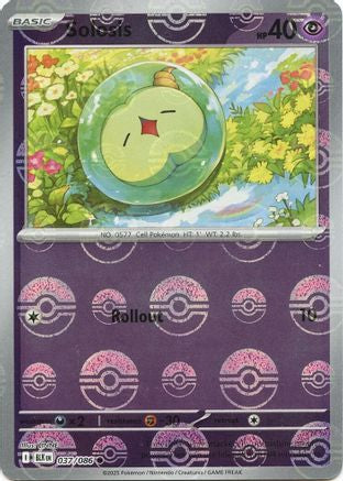 Solosis (Poke Ball Pattern) 037/086 - Holofoil Black Bolt