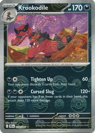 Krookodile (Poke Ball Pattern) 059/086 - Holofoil Black Bolt