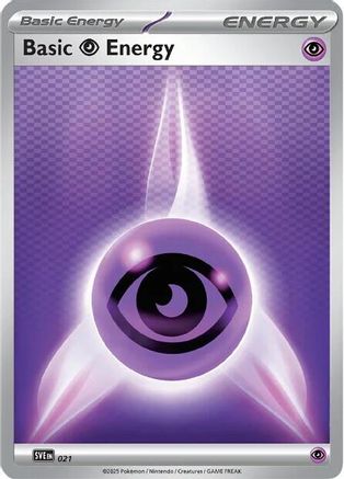 Basic Psychic Energy 021  SVE Scarlet & Violet Energies