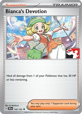 Bianca's Devotion 142/162  - Holofoil Prize Pack Series Cards