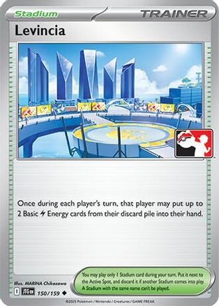 Levincia 150  Prize Pack Series Cards