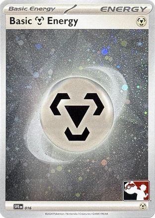 Basic Metal Energy (Cosmos Holo) 016  - Holofoil Prize Pack Series Cards