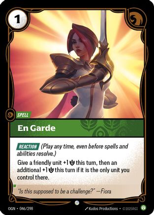 En Garde 046/298 - Origins Foil