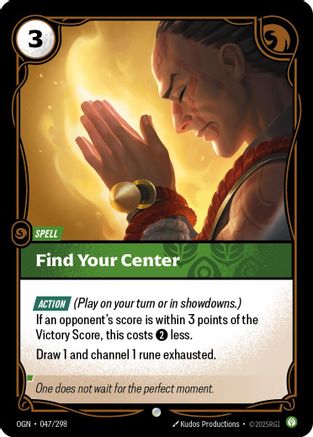 Find Your Center 047/298 - Origins