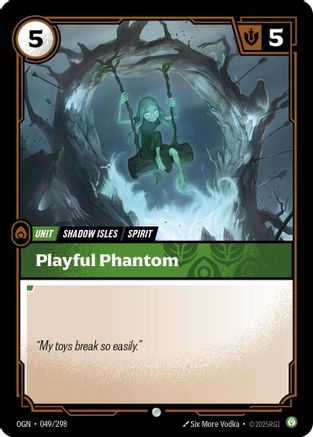 Playful Phantom 049/298 - Origins Foil