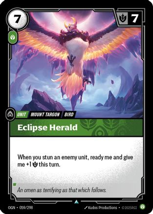 Eclipse Herald 059/298 - Origins Foil