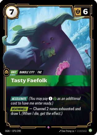 Tasty Faefolk 075/298 - Origins Foil