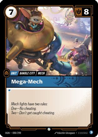 Mega-Mech 088/298 - Origins