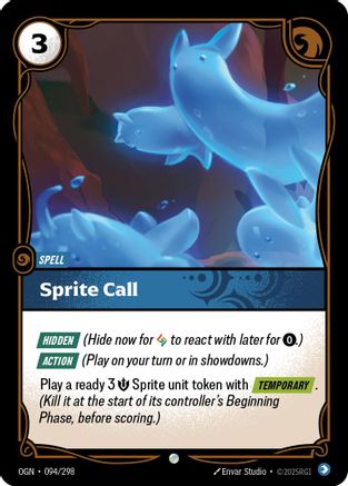 Sprite Call 094/298 - Origins Foil