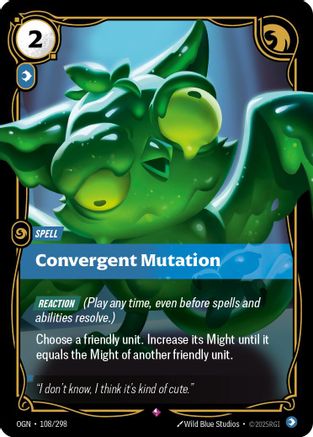 Convergent Mutation 108/298 - Origins Foil