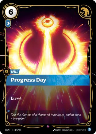 Progress Day 114/298 - Origins Foil
