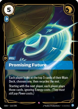 Promising Future 115/298 - Origins Foil