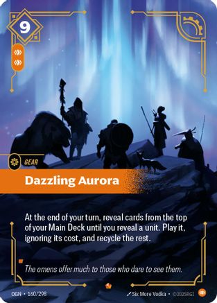 Dazzling Aurora 160/298 - Origins Foil