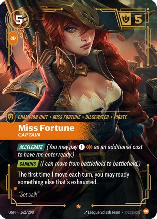 Miss Fortune - Captain 162/298 - Origins Foil