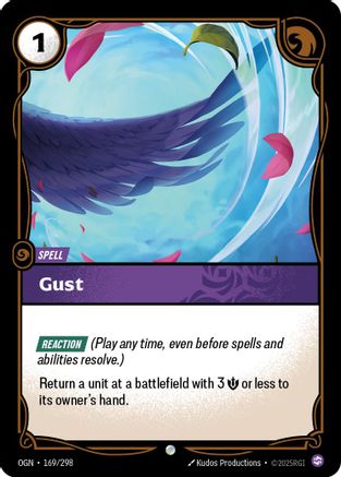 Gust 169/298 - Origins