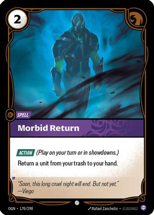 Morbid Return 170/298 - Origins Foil