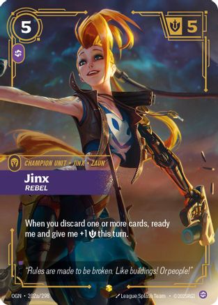 Jinx - Rebel 202a/298 - Origins Foil