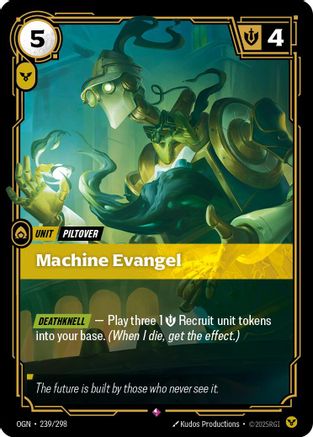 Machine Evangel 239/298 - Origins Foil