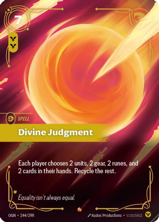 Divine Judgment 244/298 - Origins Foil