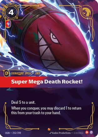 Super Mega Death Rocket! 252/298 - Origins Foil