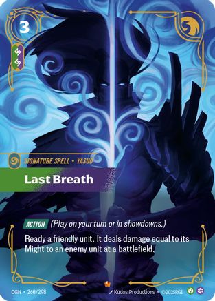 Last Breath 260/298 - Origins Foil