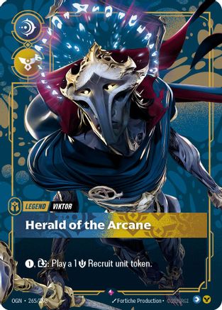 Viktor - Herald of the Arcane 265/298 - Origins Foil