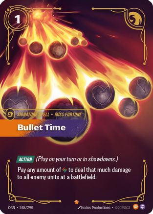 Bullet Time 268/298 - Origins Foil