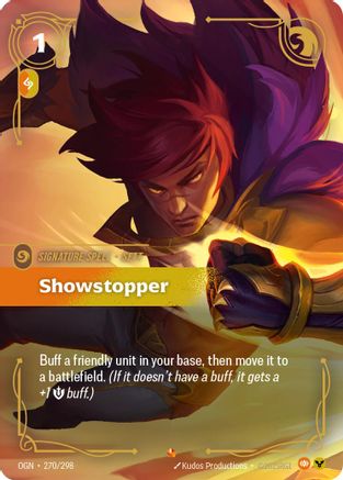 Showstopper 270/298 - Origins Foil