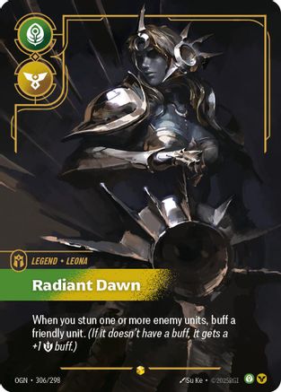 Leona - Radiant Dawn (Overnumbered) 306/298 - Origins Foil