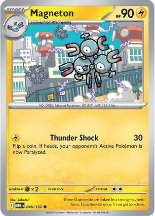 Magneton 046/132 - Reverse Holofoil Mega Evolution