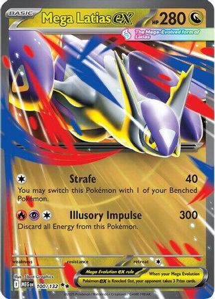 Mega Latias ex 100/132 - Holofoil Mega Evolution