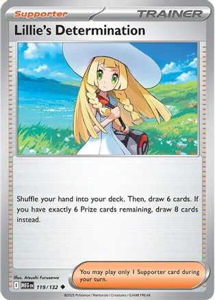 Lillie's Determination 119/132 Mega Evolution