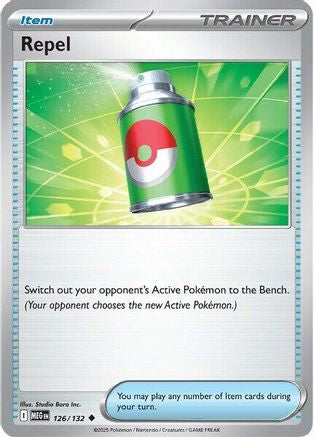Repel 126/132 - Reverse Holofoil Mega Evolution