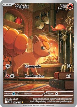 Vulpix 138/132 - Holofoil Mega Evolution