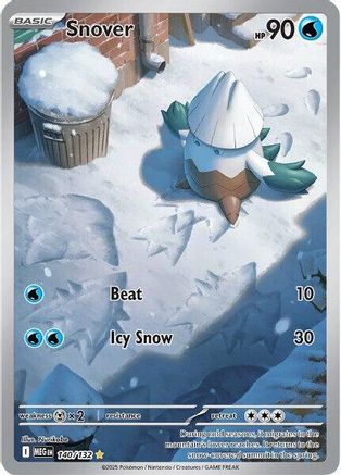 Snover 140/132 - Holofoil Mega Evolution