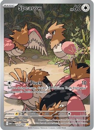 Spearow 151/132 - Holofoil Mega Evolution