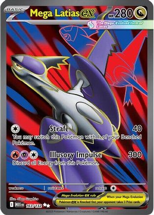 Mega Latias ex 163/132 - Holofoil Mega Evolution