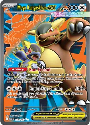 Mega Kangaskhan ex 164/132 - Holofoil Mega Evolution