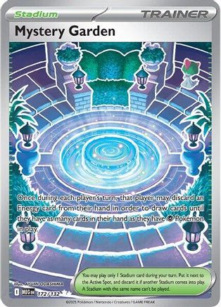 Mystery Garden 172/132 - Holofoil Mega Evolution